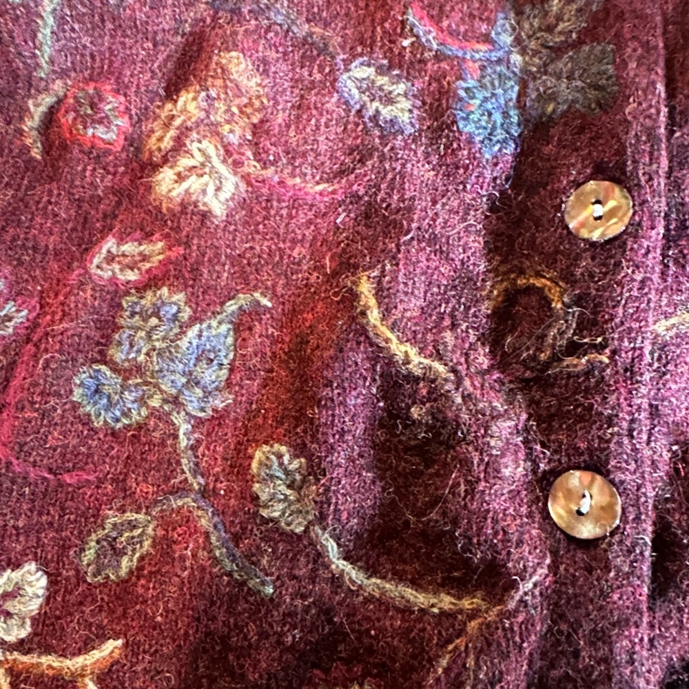 Talbots 100% wool sweater size petite small - Picture 3 of 5